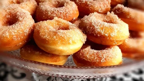 Mini Cinnamon Donuts