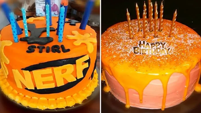 Kids Nerf Cake