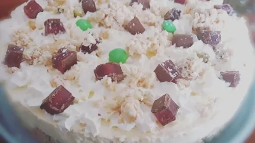 White Christmas Cheesecake