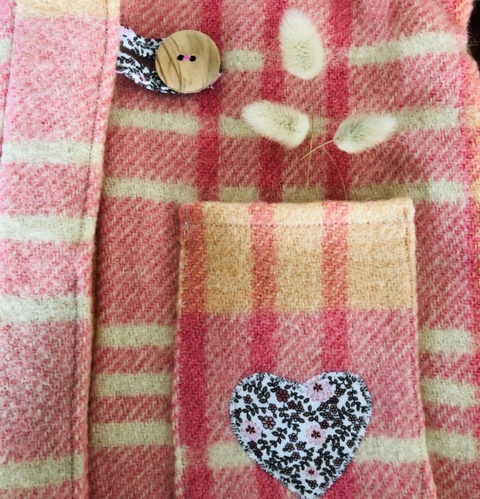 NZ Wool Blanket Jacket - Image 4