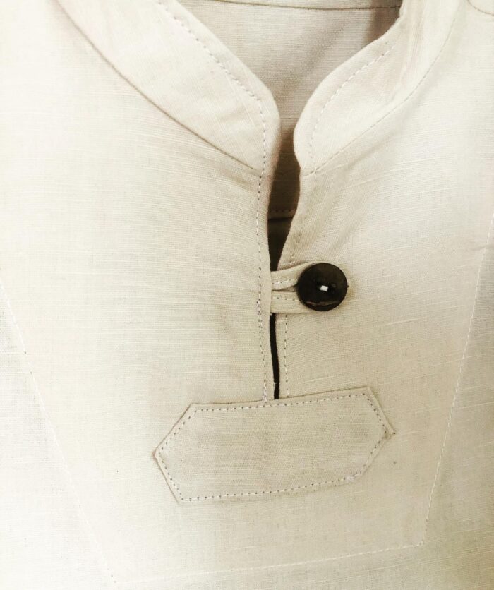 Linen Shirt short sleeved - Image 2